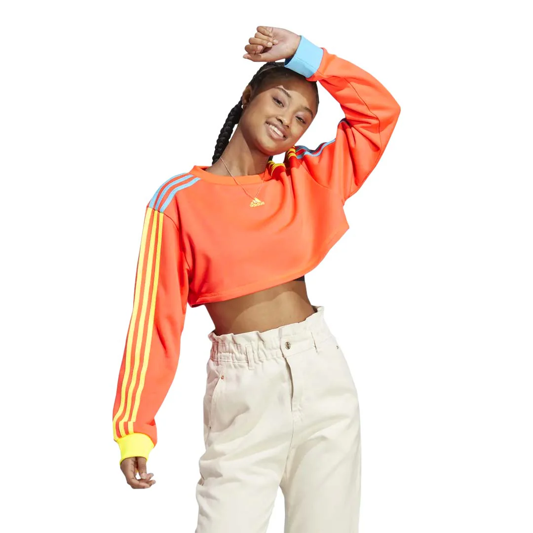 adidas - Women's Kidcore Cropped Sweatshirt (IK7067) - Image 2