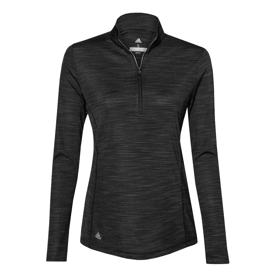 adidas - Women's Lightweight Melange 1/4 Zip Pullover (EJ8285)