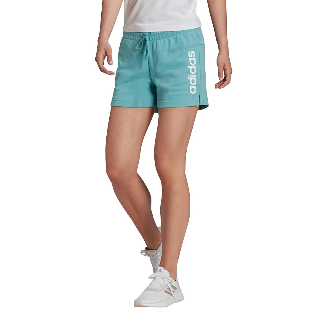 adidas - Women's Linen French Terry Shorts (H07886) - Image 2