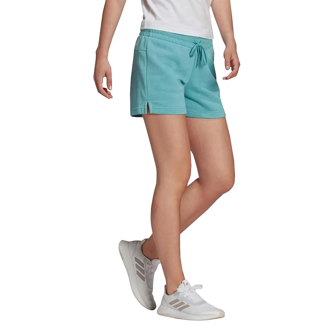 adidas - Women's Linen French Terry Shorts (H07886) - Image 3