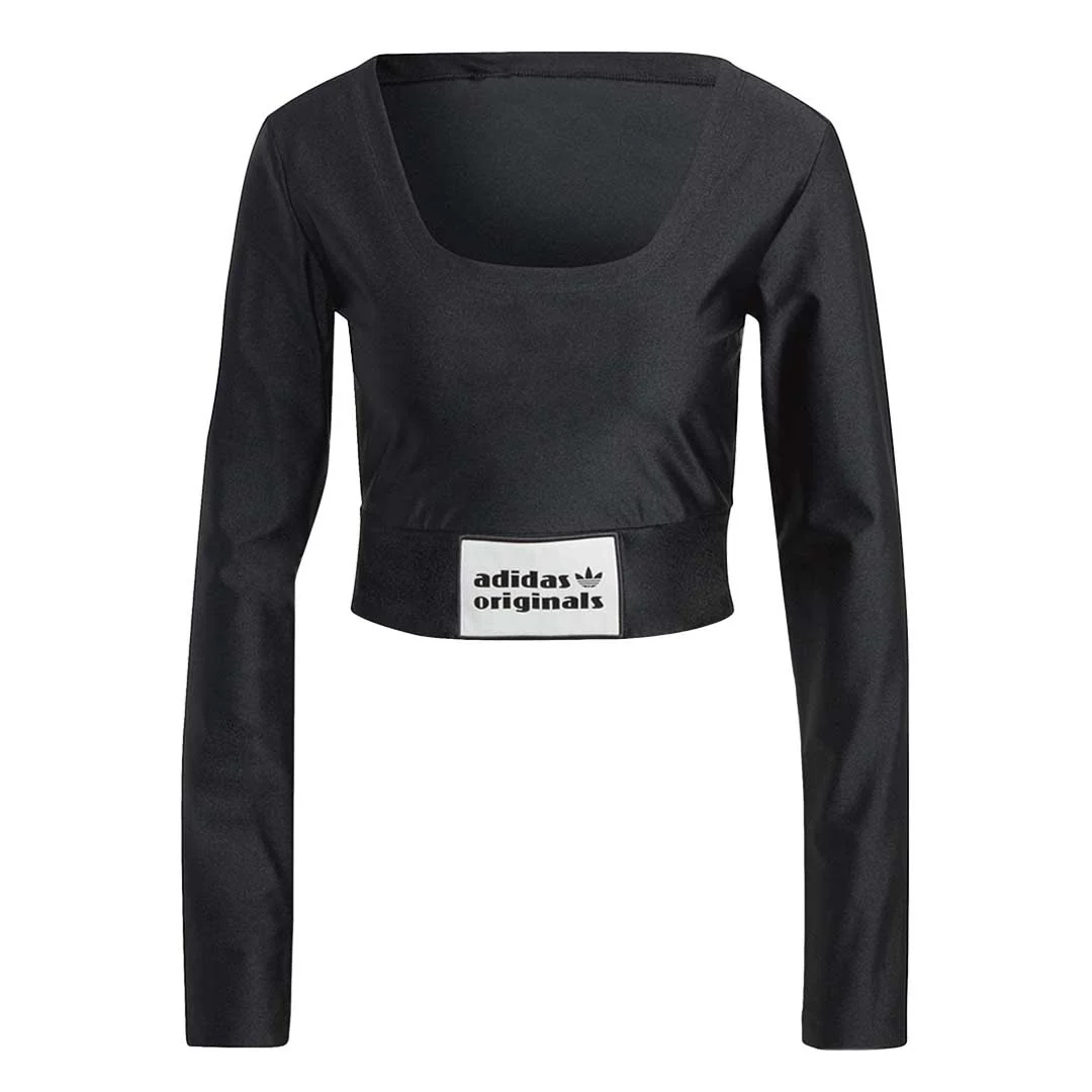 adidas - Women's Long Sleeve Crop Top (IC8549)