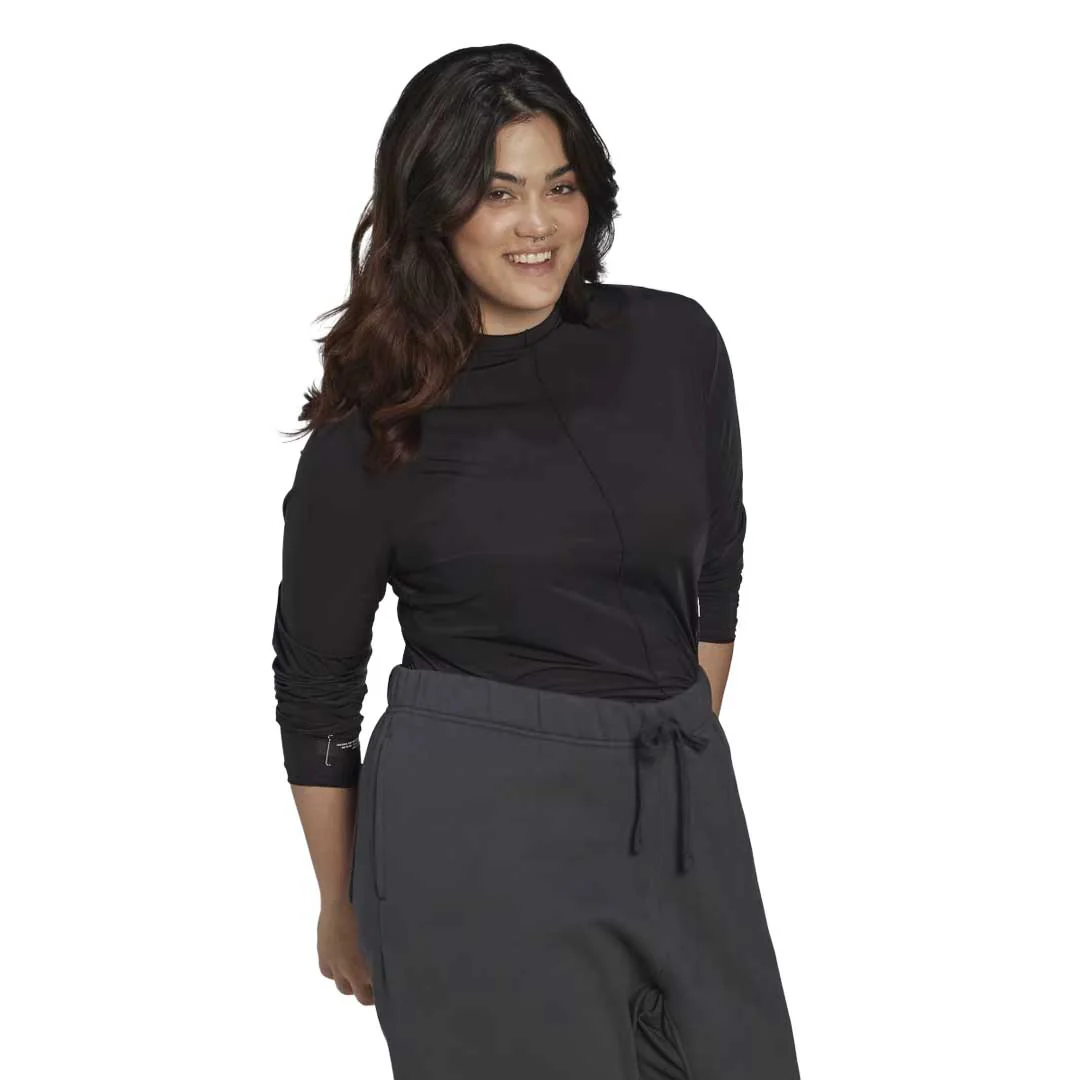 adidas - Women's Long Sleeve T-Shirt (Plus Size) (HK8058) - Image 5
