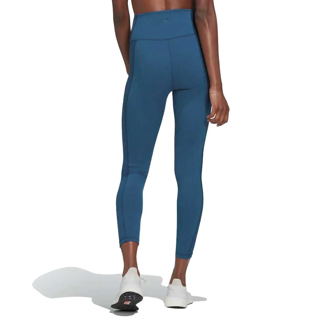 adidas - Women's Luxe Wind Studio Rib Leggings (HM8260) - Image 3