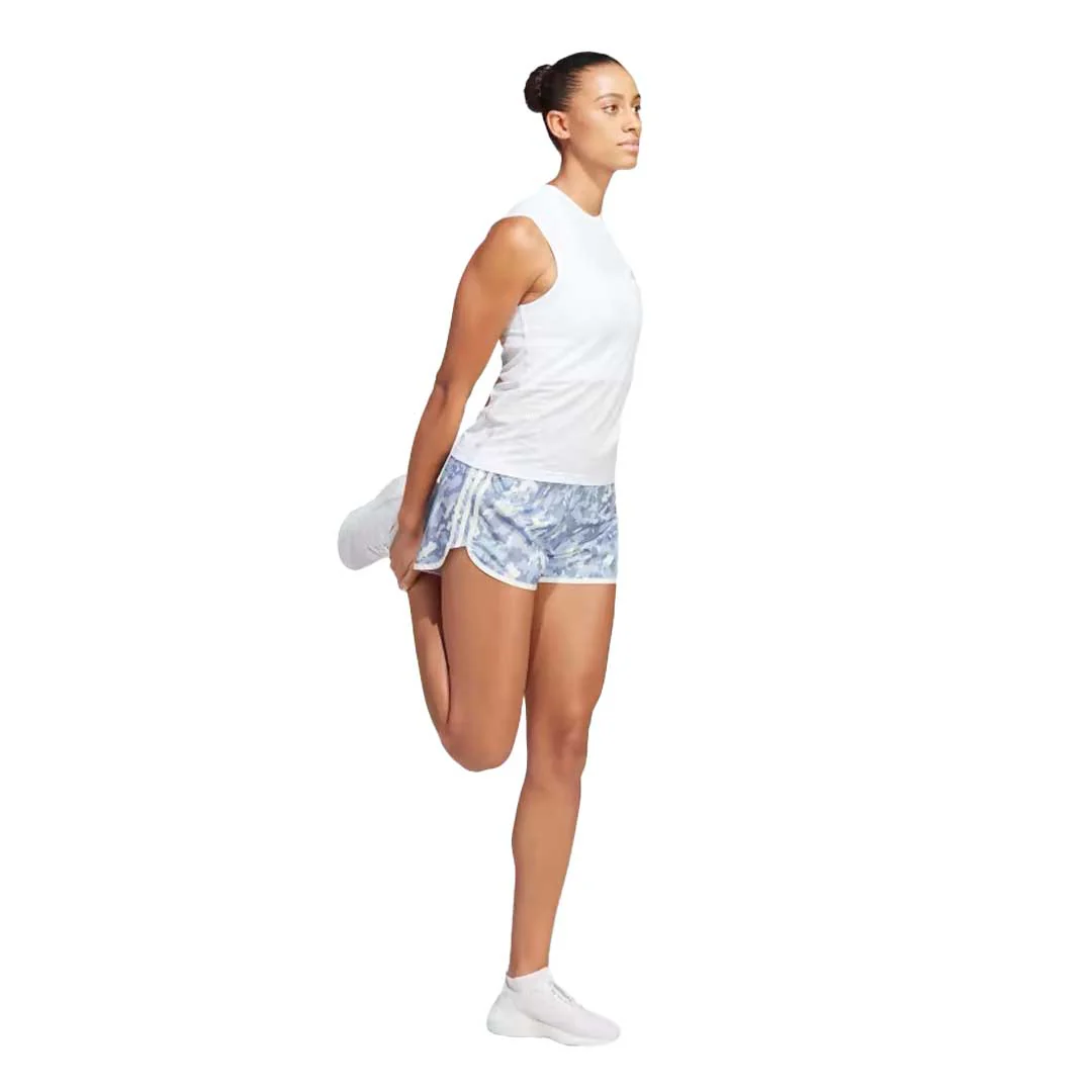adidas - Women's Marathon 20 Camo Running 4 Inch Shorts (HR9972-4IN) - Image 4