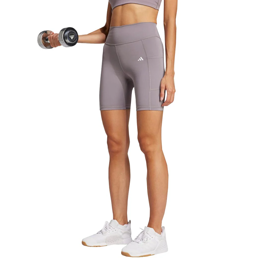 adidas - Women's Optime 7 Inch Shorts (JI8388) - Image 2
