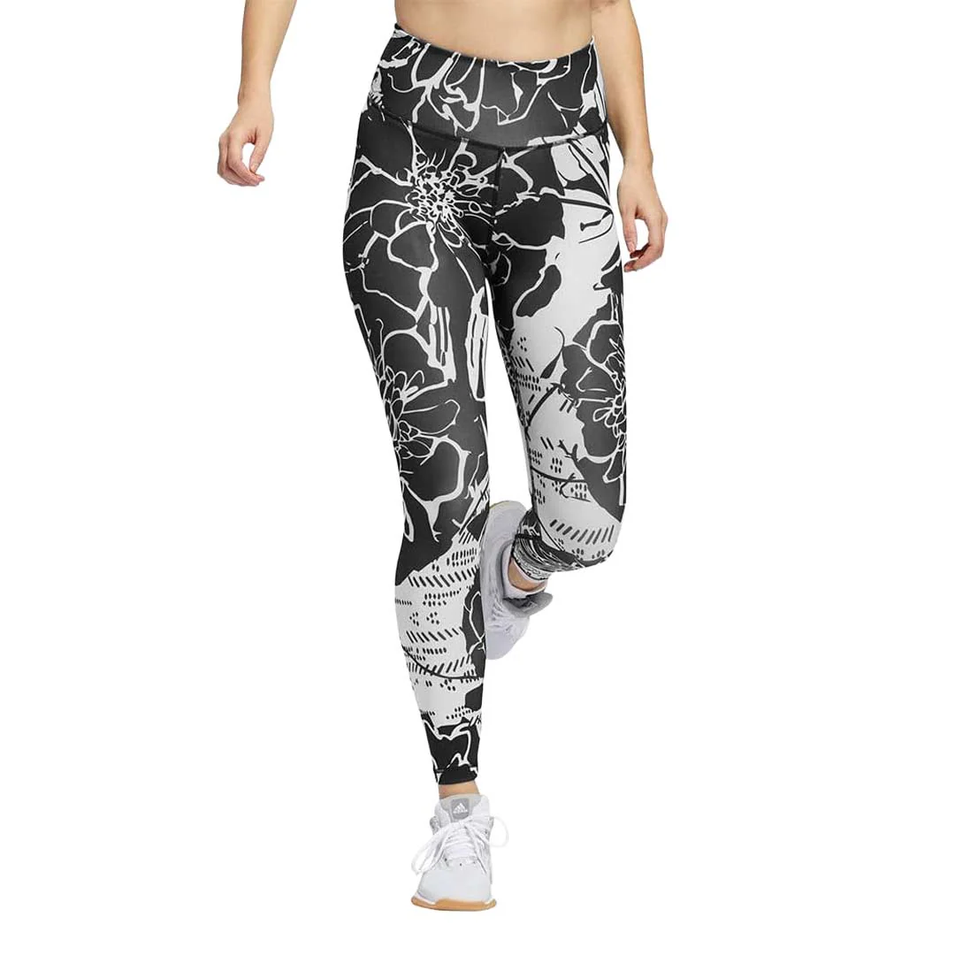 adidas - Women's Optime Superher Training 7/8 Leggings (H64193) - Image 2