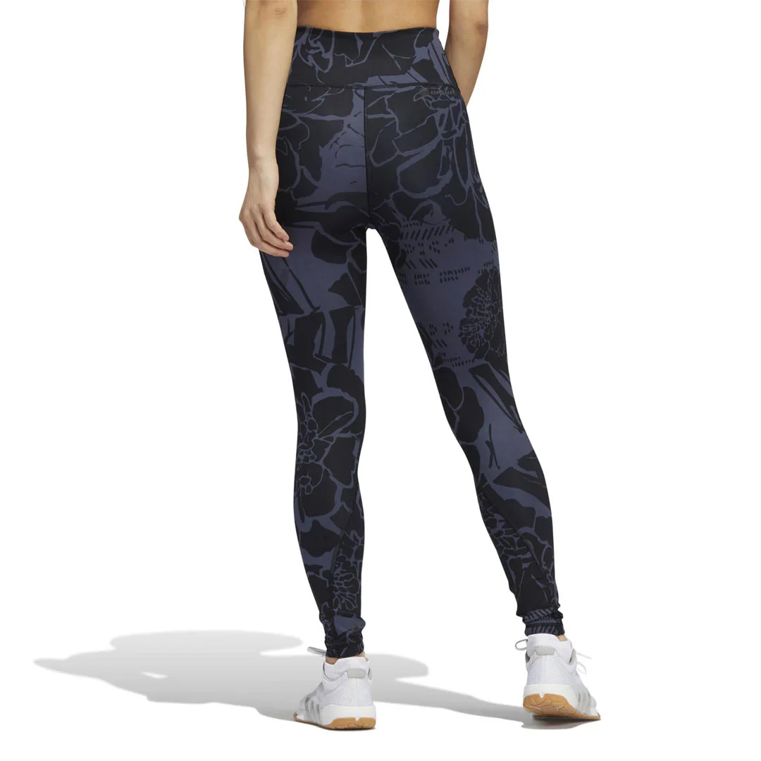 adidas - Women's Optime Superher Training 7/8 Tights (HD4458) - Image 3