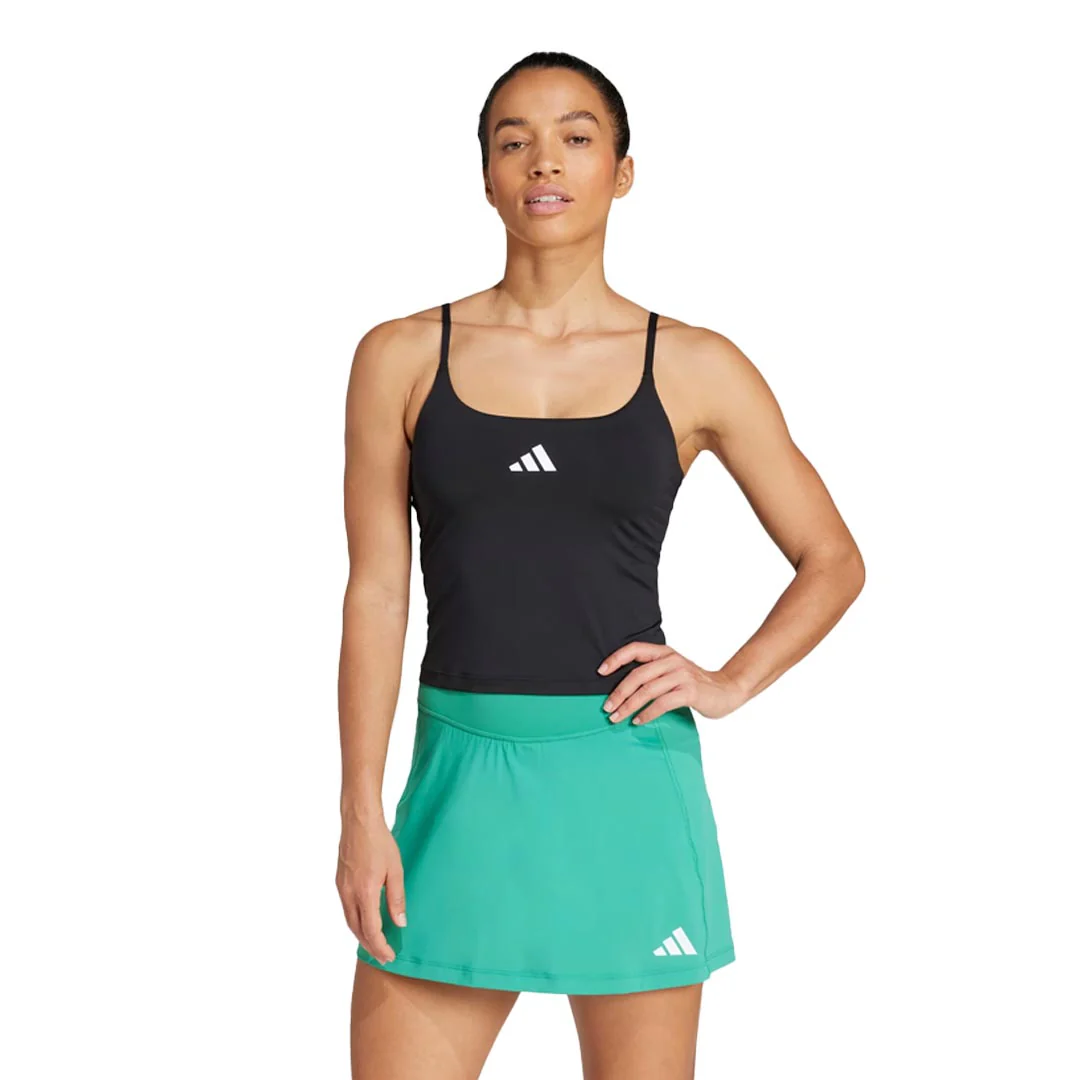 adidas - Women's Optime Tank With Integrated Light-Support Bra (JN6857) - Image 2