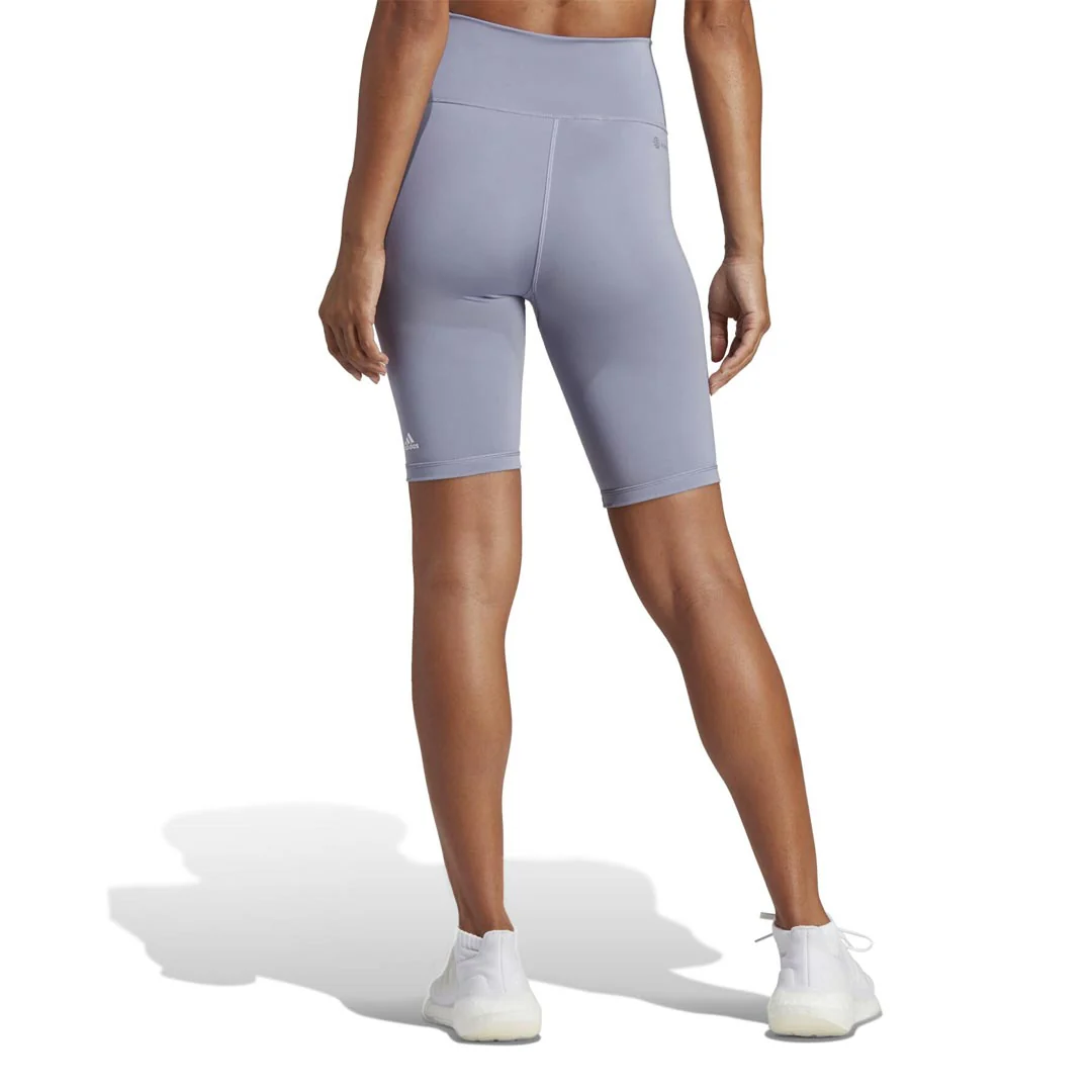 adidas - Women's Optime Training Biker Shorts (HR9614) - Image 3
