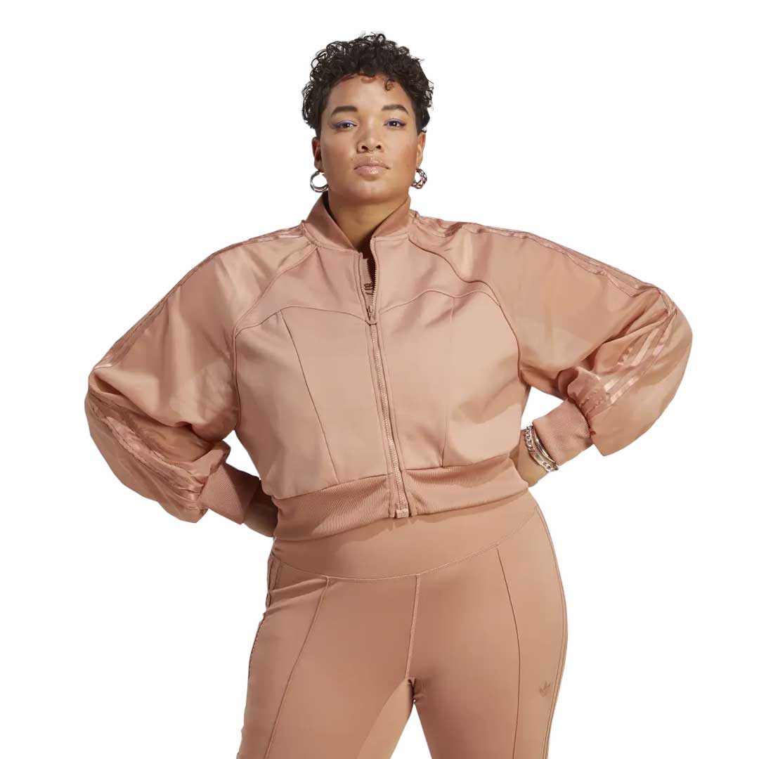 adidas - Women's Original Super Girl Track Top Jacket (Plus Size) (IC7227) - Image 2