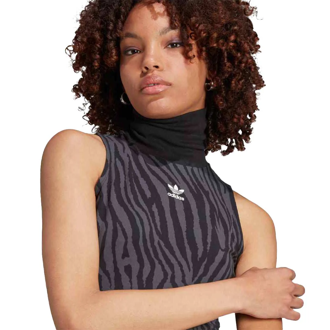 adidas - Women's Originals Allover Zebra Print Dress (IJ7088) - Image 4