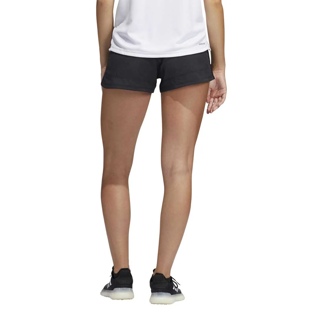 adidas - Women's Pacer Training Heather Woven Shorts (GT1186) - Image 3