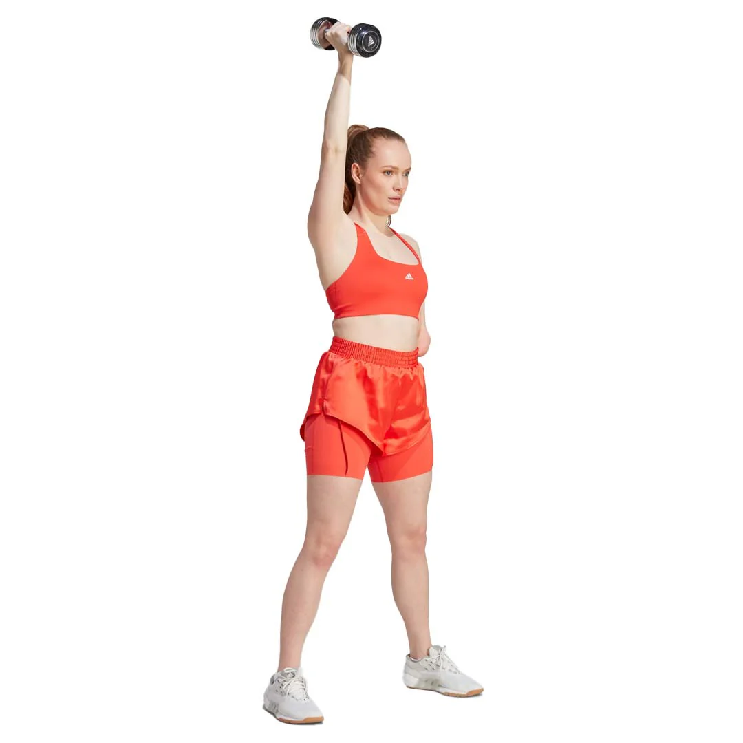 adidas - Women's Power Aeroready 2-In-1 Shorts (IL9446) - Image 4