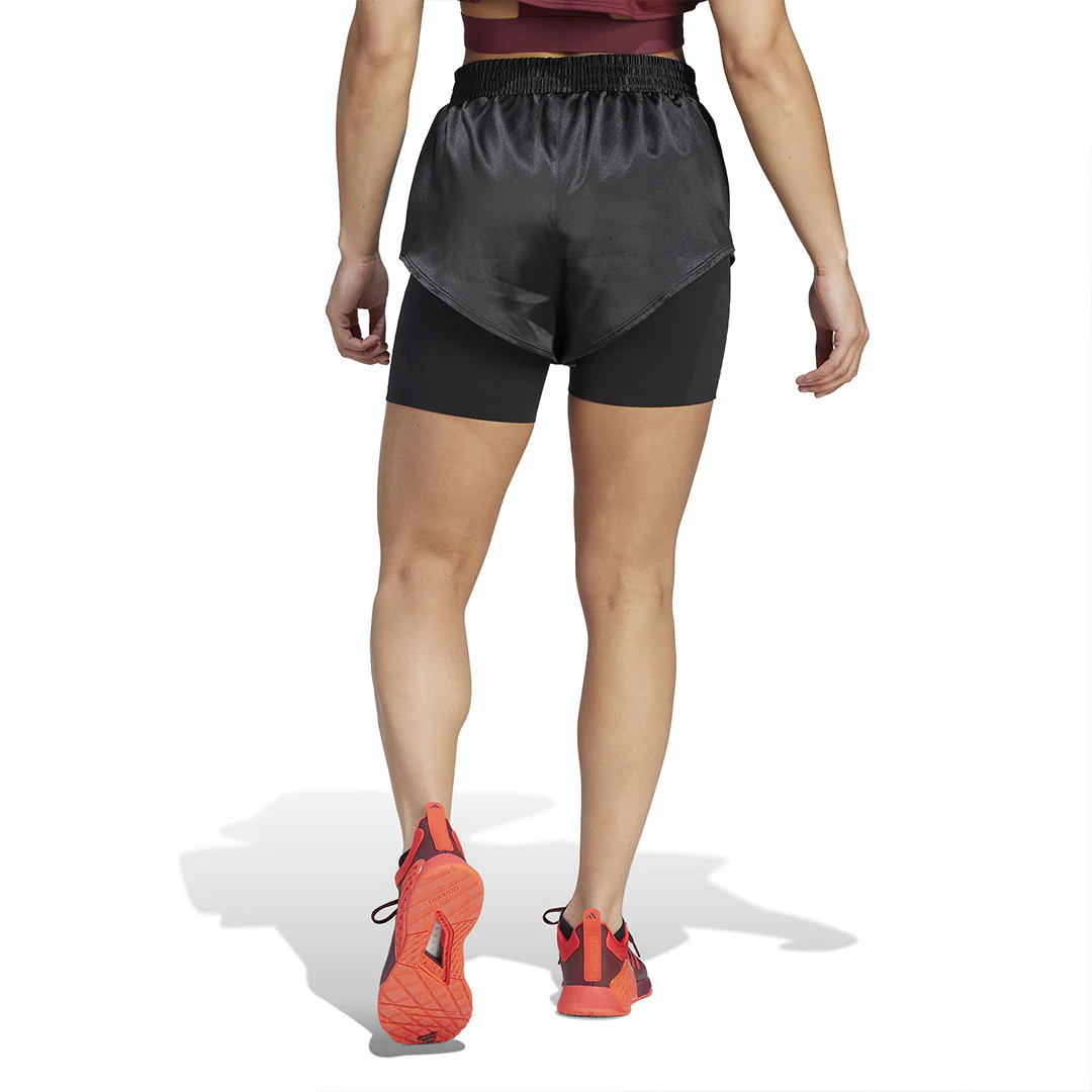 adidas - Women's Power AEROREADY 2-In-1 Shorts (IL9449) - Image 3