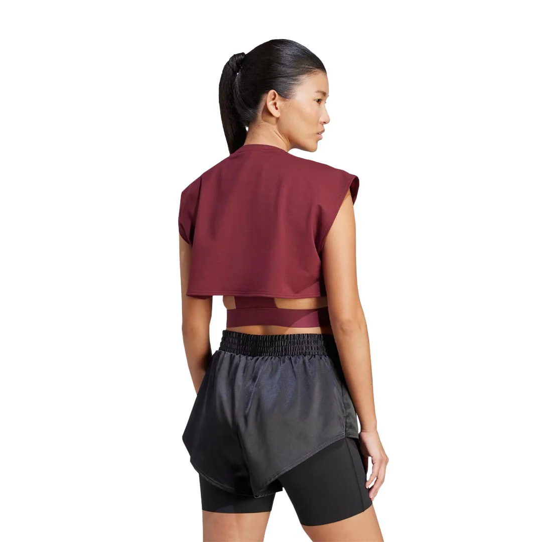 adidas - Women's Power Crop Sleeveless T-Shirt (IM2708) - Image 3