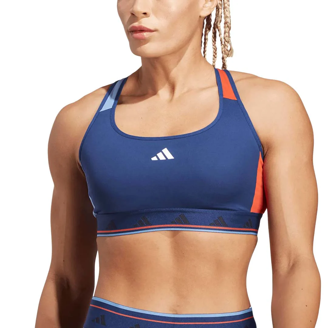 adidas - Women's Powerreact Training Techfit Bra (IQ3436) - Image 2