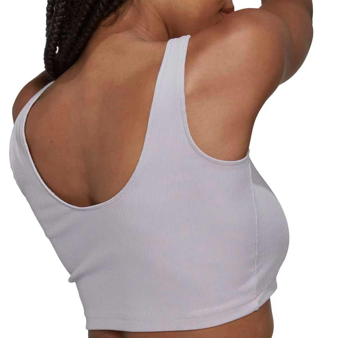 adidas - Women's Rib Cropped Top (HN6931) - Image 6