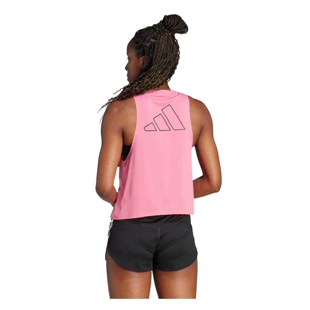 adidas - Women's Run Icons 3-Bar Tank Top (IL1759) - Image 3
