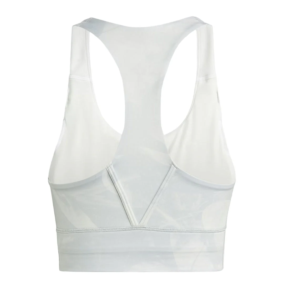 adidas - Women's Run Pocket Medium Support Allover Print Bra (HZ1532) - Image 2