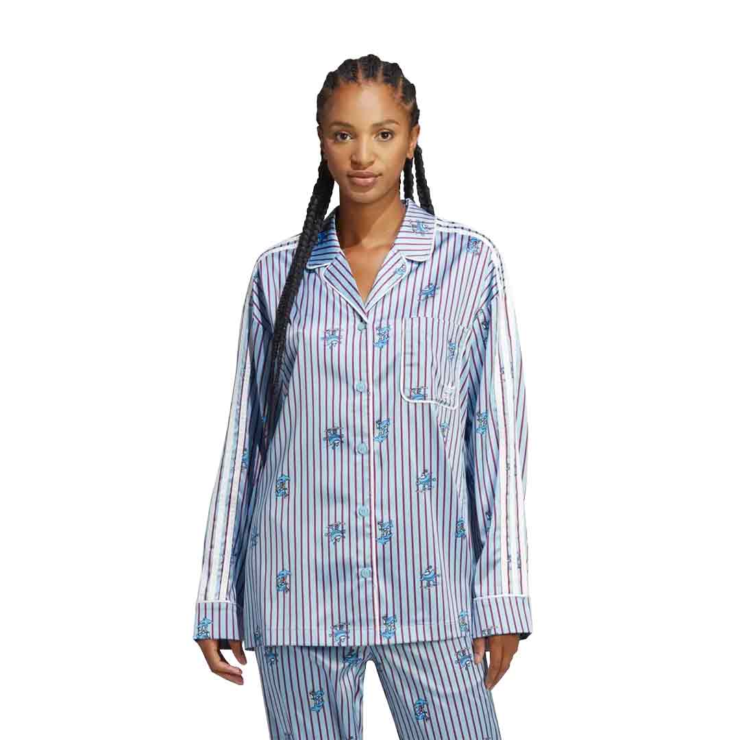 adidas - Women's Satin Xmas Top (HY4571) - Image 2