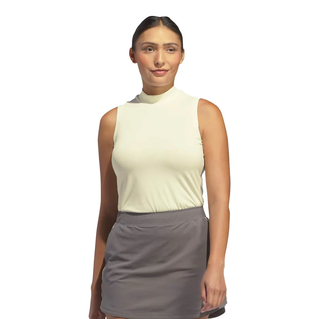 adidas - Women's Sleeveless Mock Neck Polo (IP4248) - Image 2