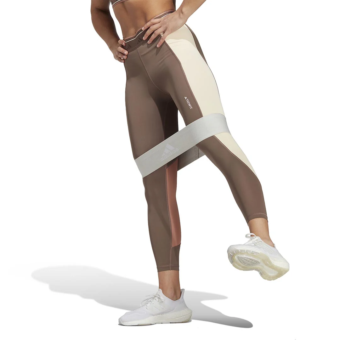 adidas - Women's Techfit Colourblock 7/8 Leggings (IQ3430) - Image 3
