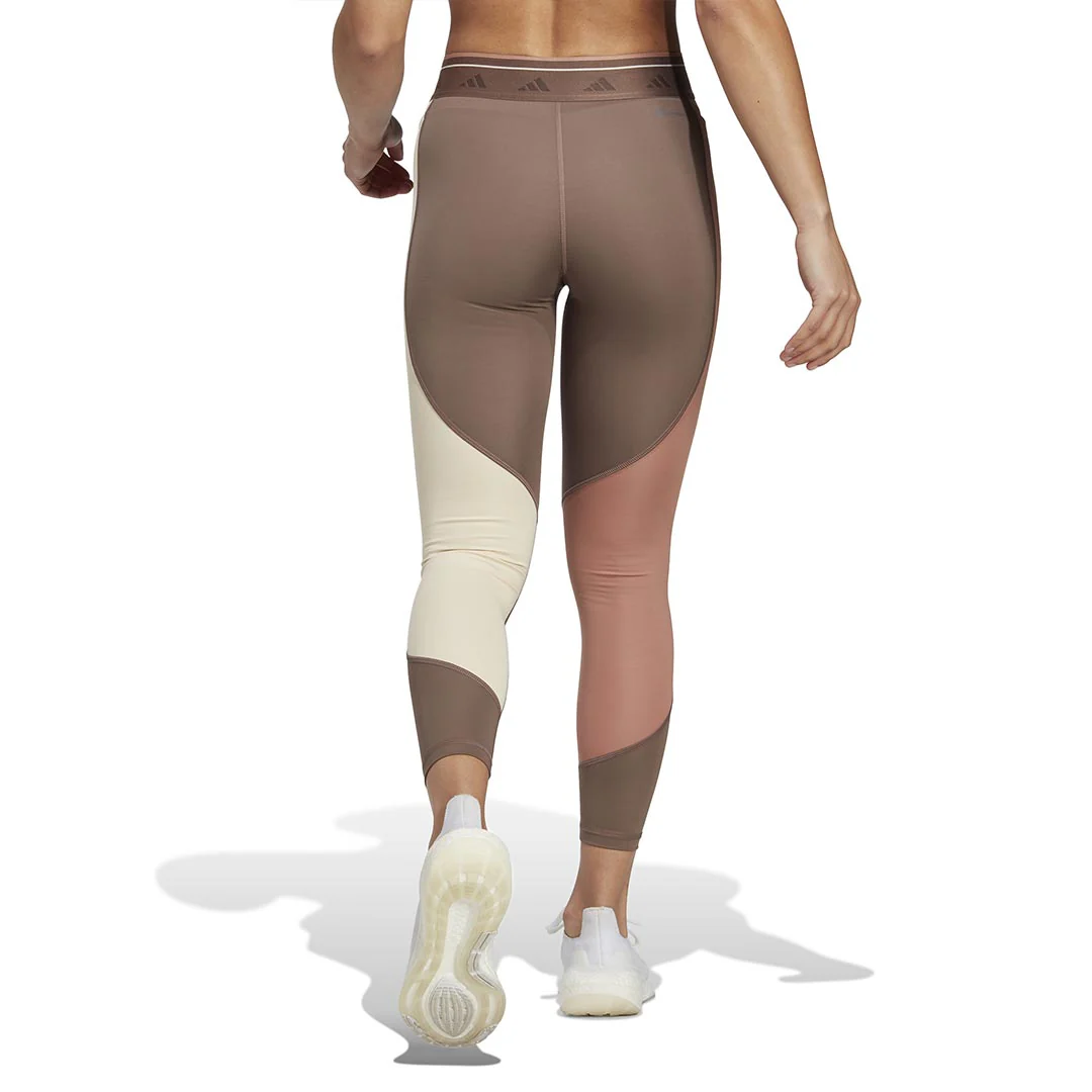 adidas - Women's Techfit Colourblock 7/8 Leggings (IQ3430) - Image 4
