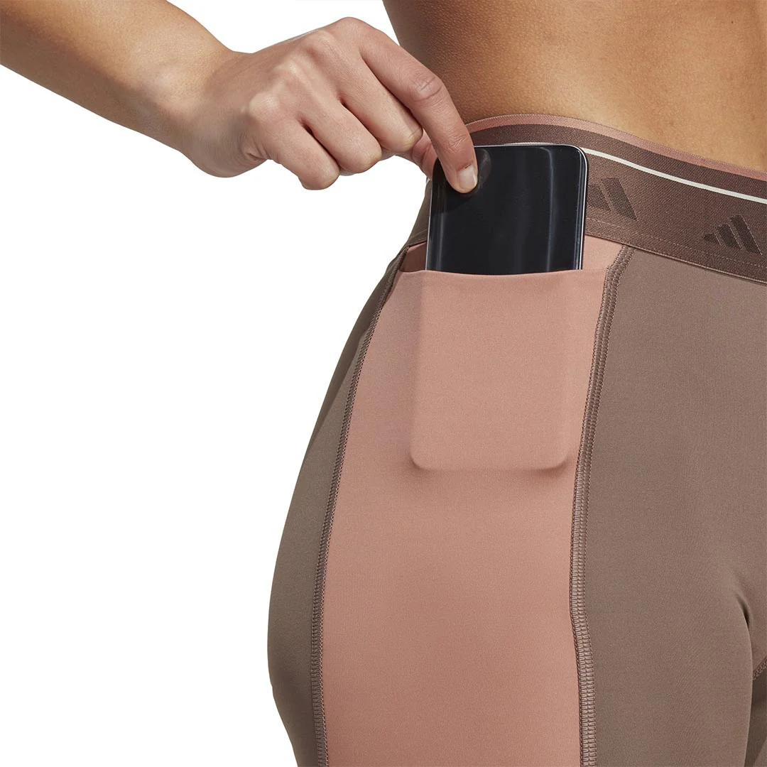 adidas - Women's Techfit Colourblock 7/8 Leggings (IQ3430) - Image 5