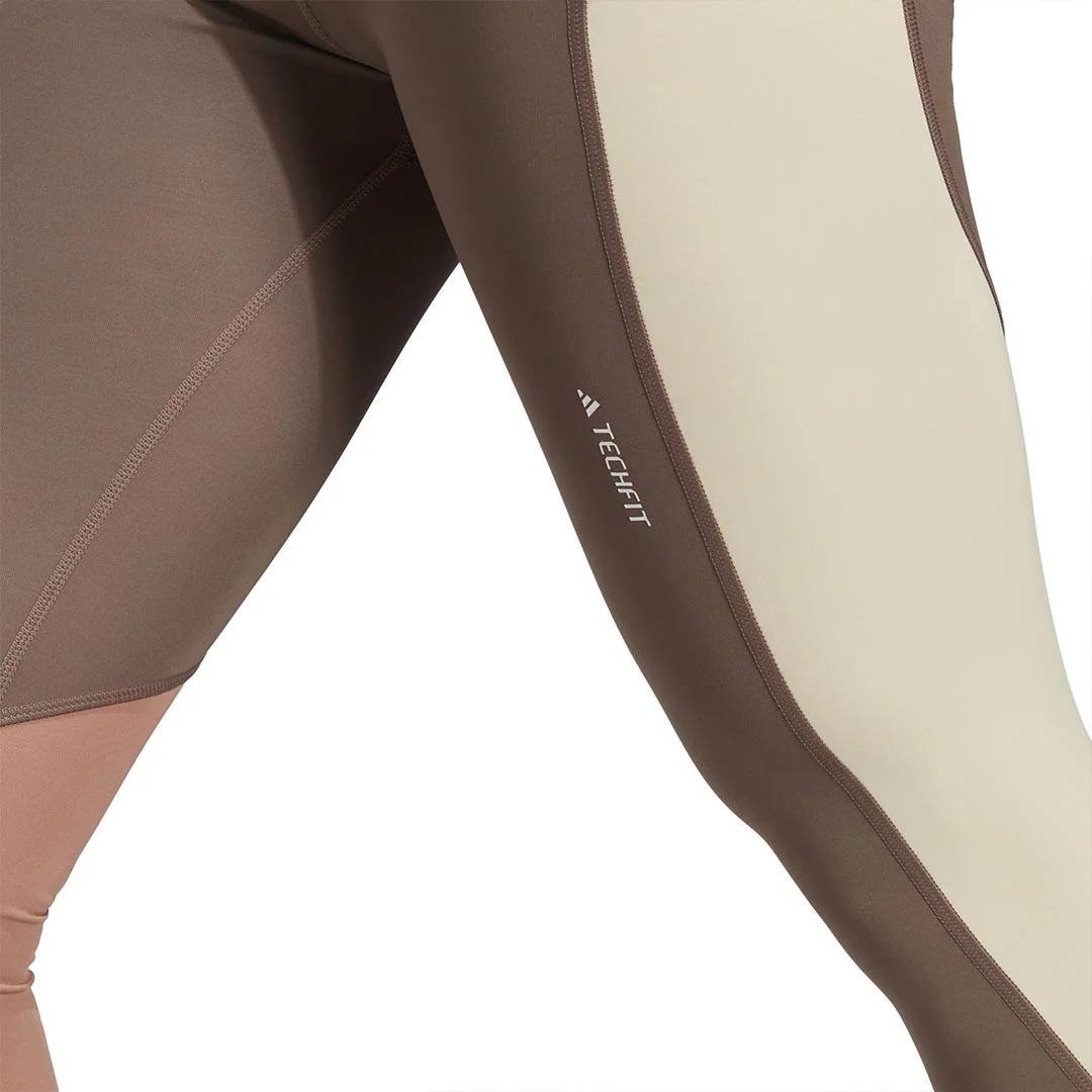 adidas - Women's Techfit Colourblock 7/8 Leggings (IQ3430) - Image 6