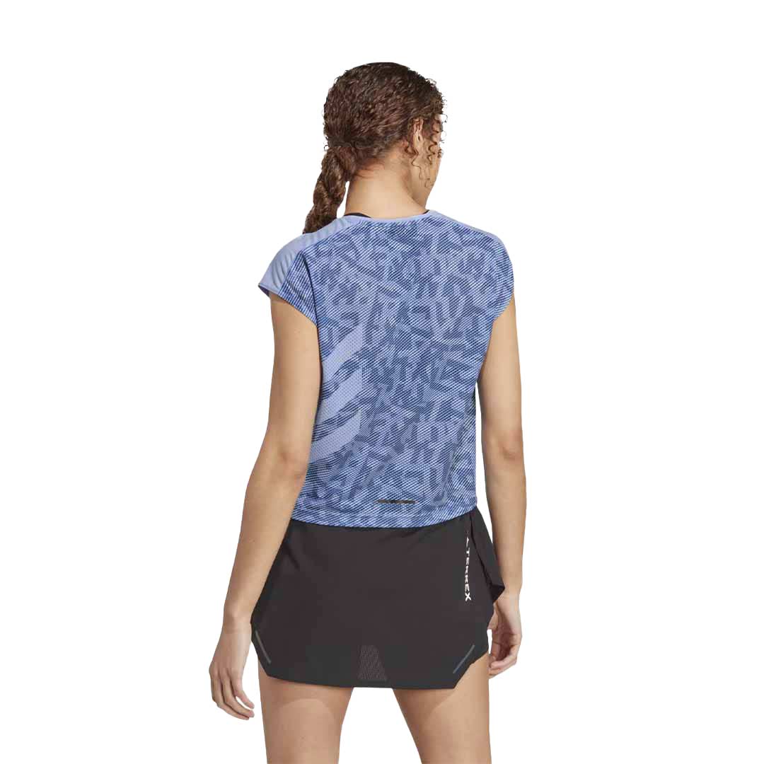 adidas - Women's Terrex Agravic Pro Trail Running T-Shirt (HT9433) - Image 4