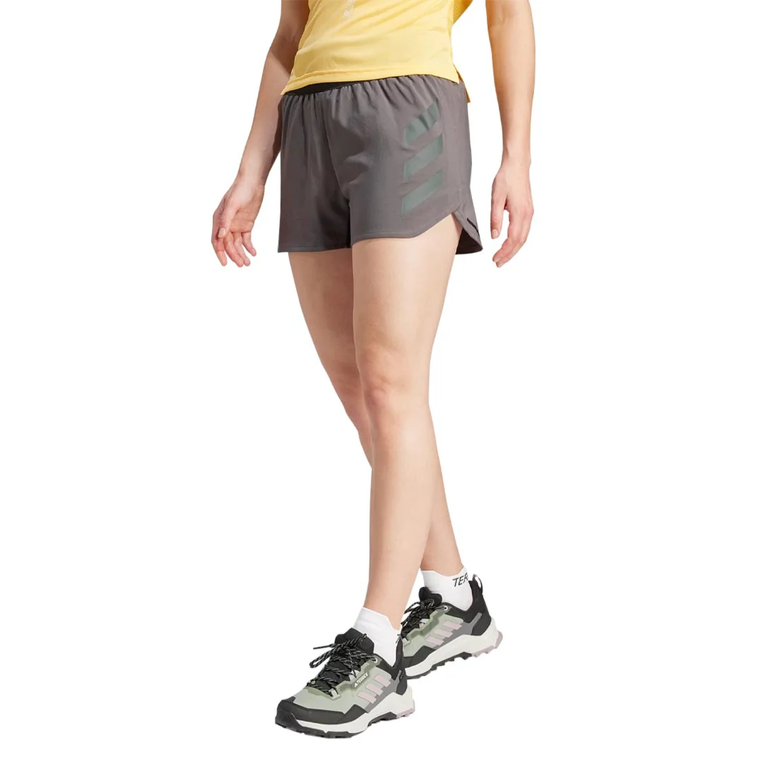 adidas - Women's Terrex Agravic Trail 3 Inch Running Shorts (IP4859-3IN) - Image 2