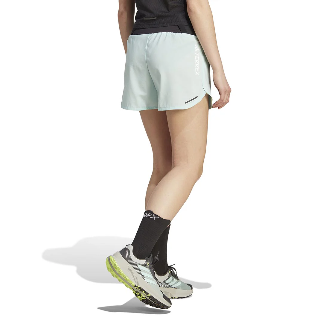 adidas - Women's Terrex Agravic Trail Running 3 inch Shorts (HZ6281-3IN) - Image 3