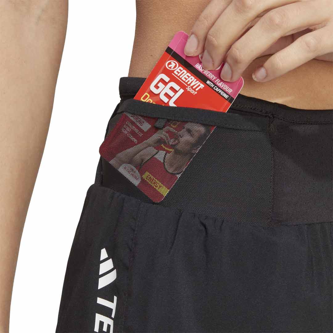 adidas - Women's Terrex Agravic Trail Running 5 Inch Shorts (HT9392-5IN) - Image 4