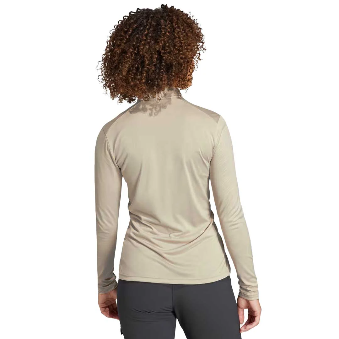 adidas - Women's Terrex Multi Half Zip Long Sleeve Top (HZ6265) - Image 4