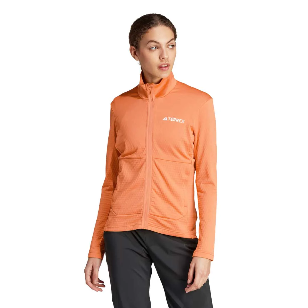adidas - Women's Terrex Multi Light Front Zip Fleece Jacket (IQ3745) - Image 2