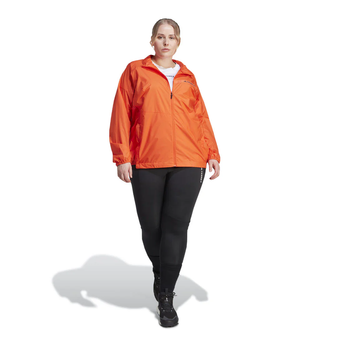 adidas - Women's Terrex Multi Windbreaker (Plus Size) (HZ1368) - Image 2