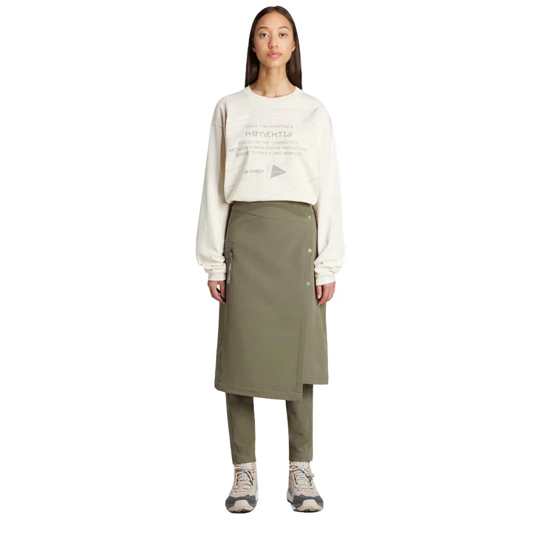 adidas - Women's Terrex x and wander Xploric Pant and Overskirt (IB4818) - Image 6