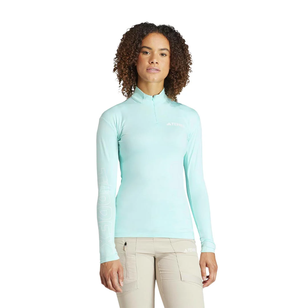 adidas - Women's Terrex Xperior Long Sleeve Shirt (IB1909) - Image 2