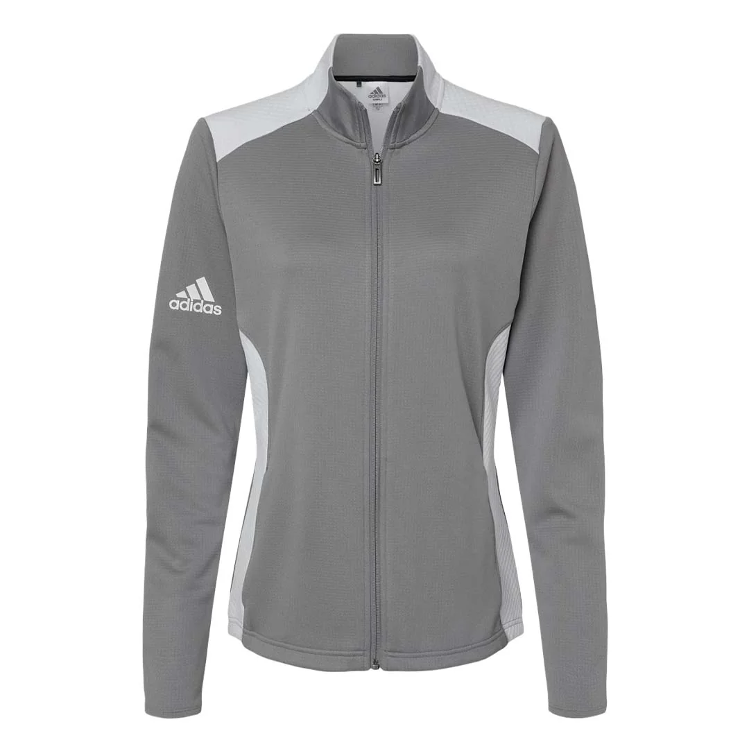 adidas - Women's Textured Full Zip Jacket (H51236)