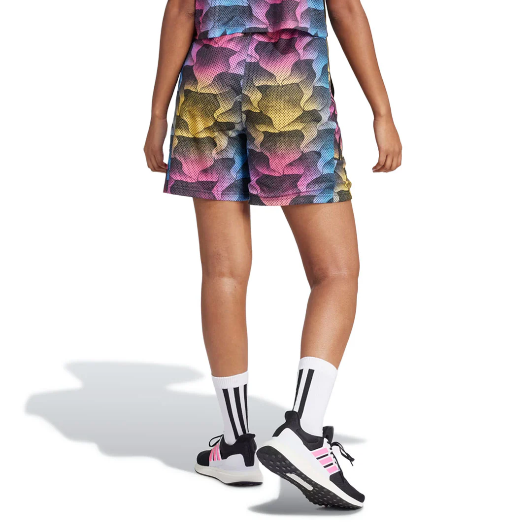 adidas - Women's Tiro Print Mesh Summer Shorts (IQ4813) - Image 3