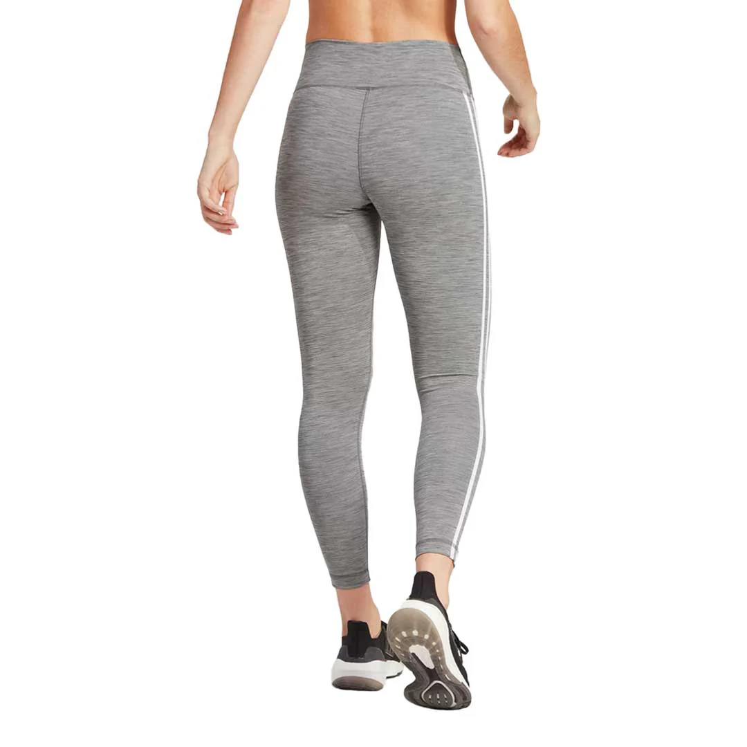 adidas - Women's Train Essentials 3-Stripes High-Waisted 7/8 Leggings (IC8296) - Image 3