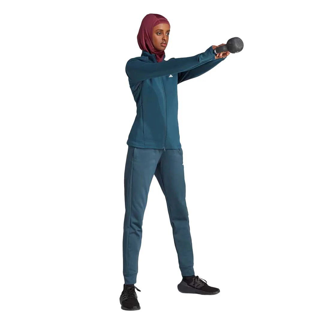 adidas - Women's Training Cover-Up Full-Zip Jacket (IM4734) - Image 4
