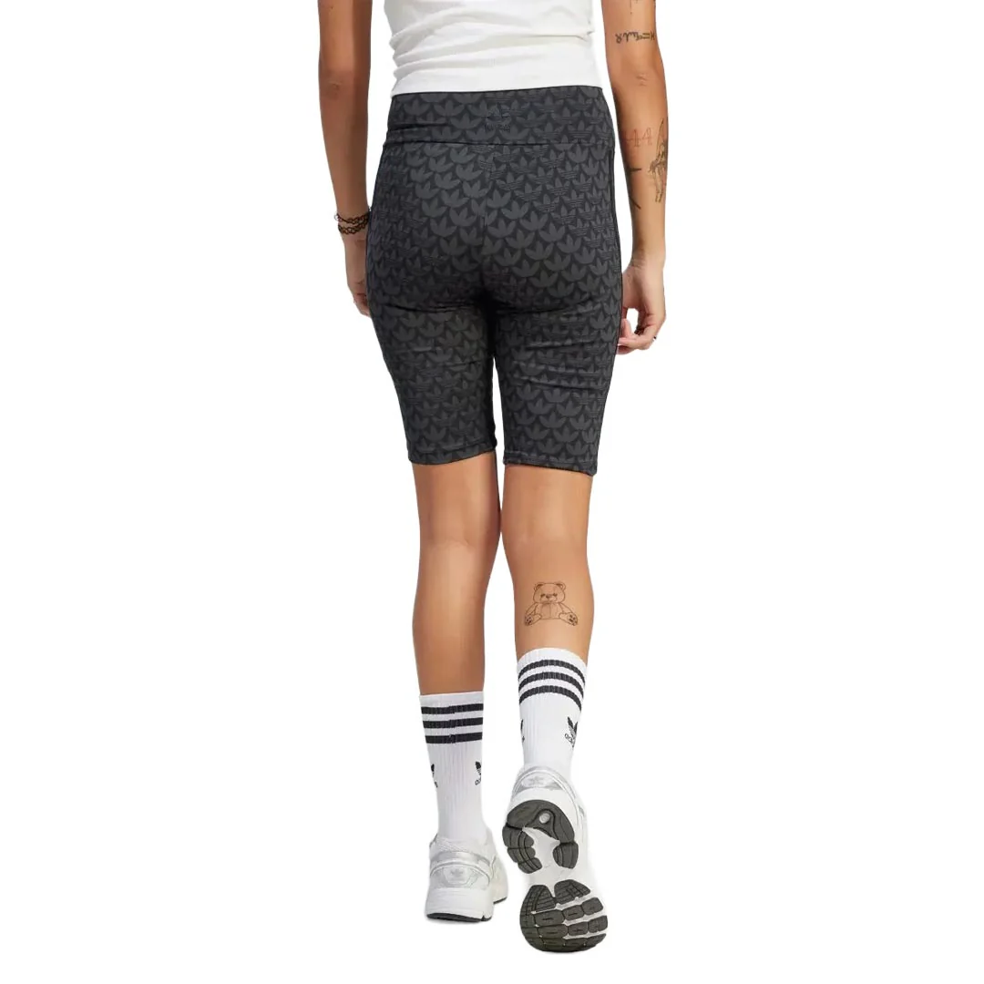 adidas - Women's Trefoil Monogram Biker Shorts (II3191) - Image 3