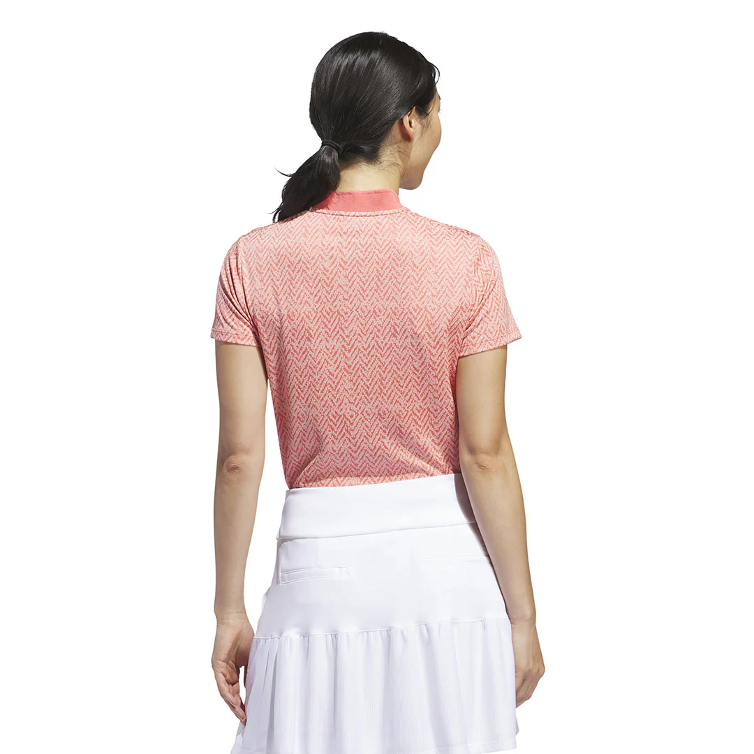adidas - Women's Ultimate365 Jacquard Polo (IP4241) - Image 4