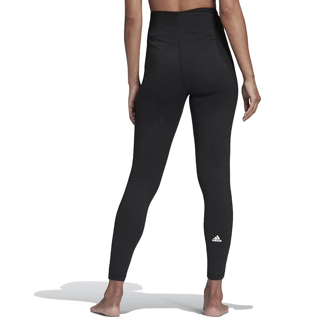 adidas - Women's Yoga Essentials High-Waisted Leggings (HD6803) - Image 3