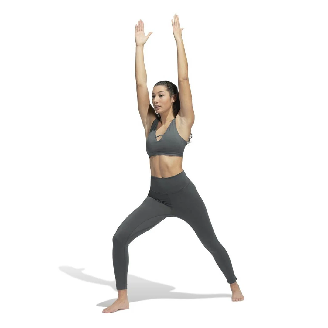 adidas - Women's Yoga Luxe Studio 7/8 Leggings (HD4423) - Image 4