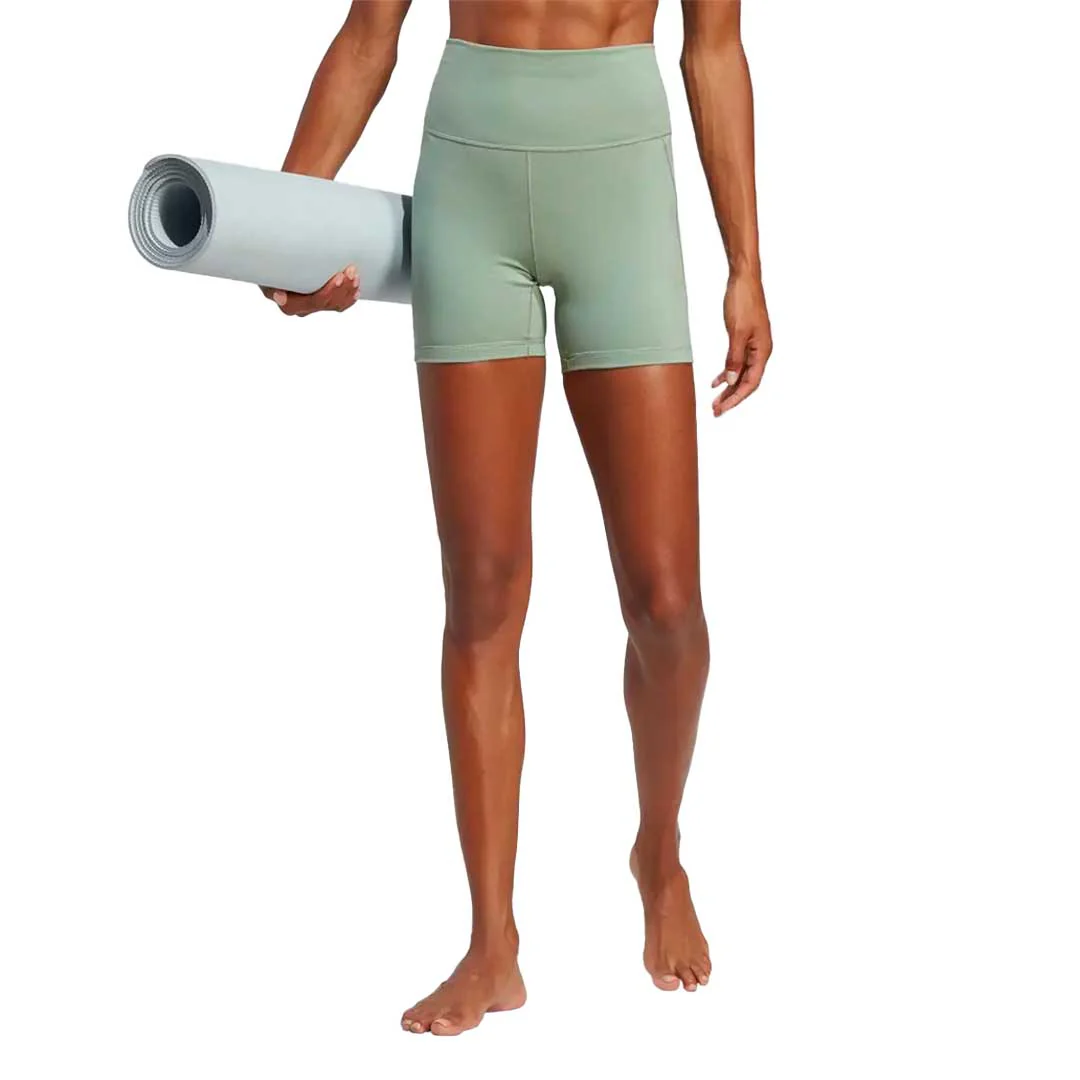 adidas - Women's Yoga Studio 5 Inch Shorts (HR5433) - Image 2
