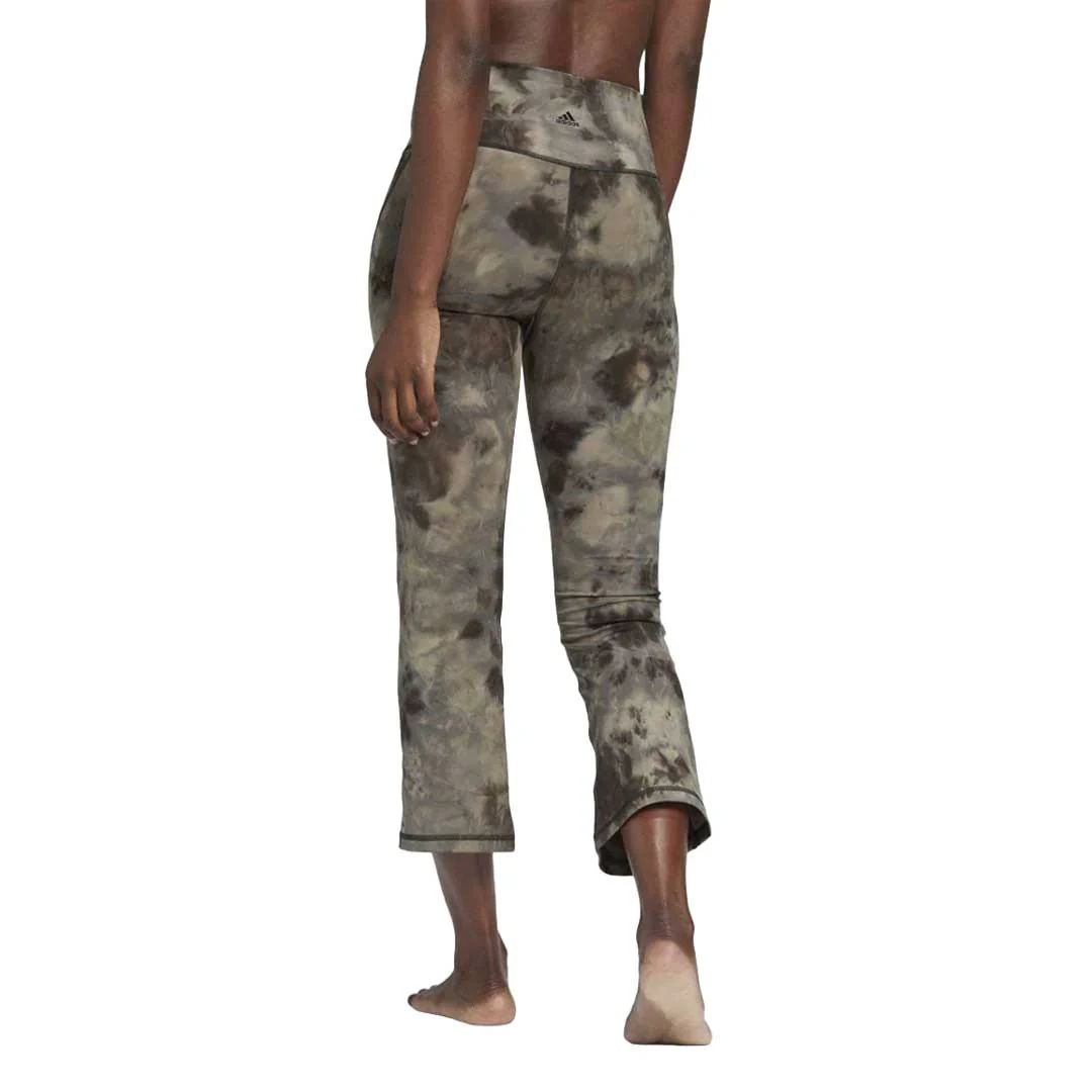 adidas - Women's Yoga Studio Earth Flared 7/8 Leggings (HC8937) - Image 3