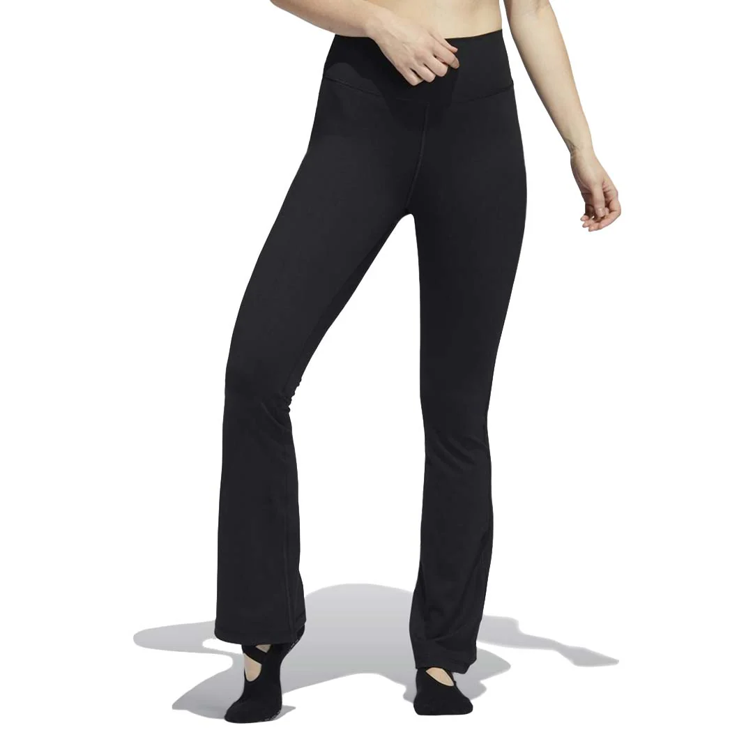 adidas - Women's Yoga Studio Flared Leggings (H64194) - Image 2