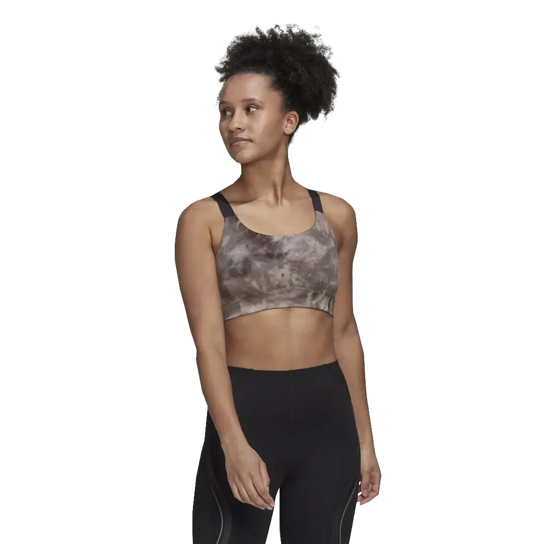 adidas - Women's Yoga Studio Light-Support Earth Bra (HC3720) - Image 2